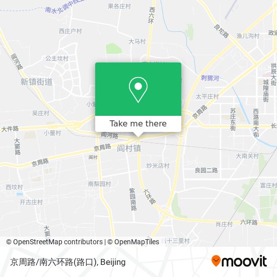 京周路/南六环路(路口) map