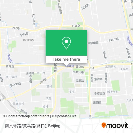 南六环路/黄马路(路口) map