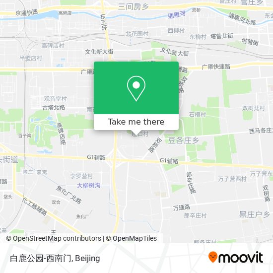 白鹿公园-西南门 map