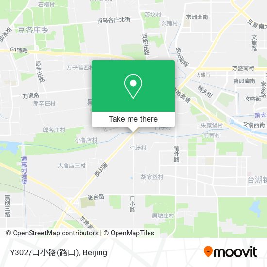 Y302/口小路(路口) map