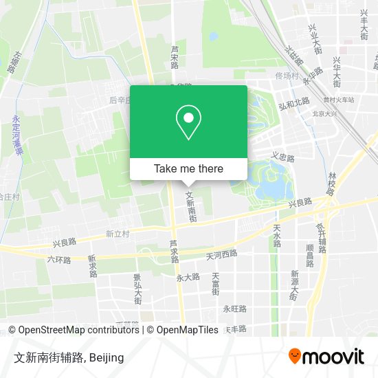文新南街辅路 map