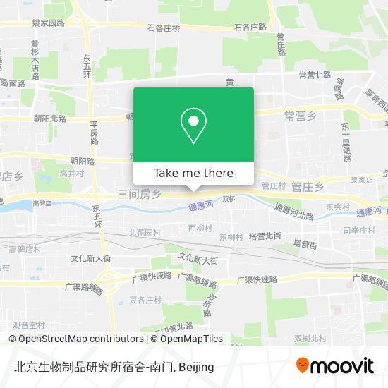 北京生物制品研究所宿舍-南门 map