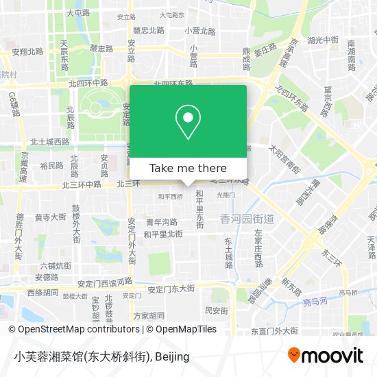 小芙蓉湘菜馆(东大桥斜街) map