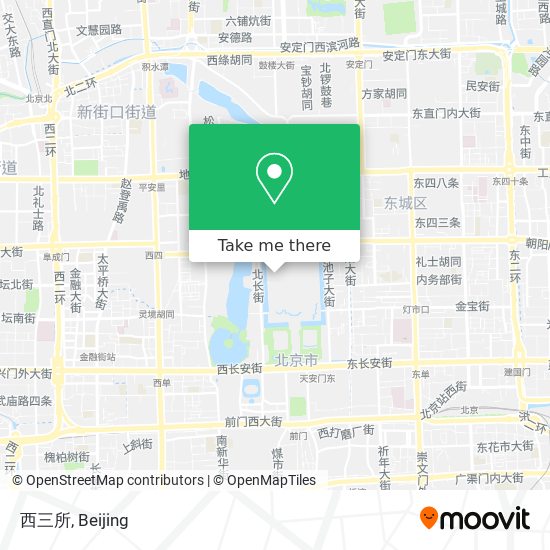 西三所 map