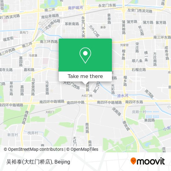 吴裕泰(大红门桥店) map
