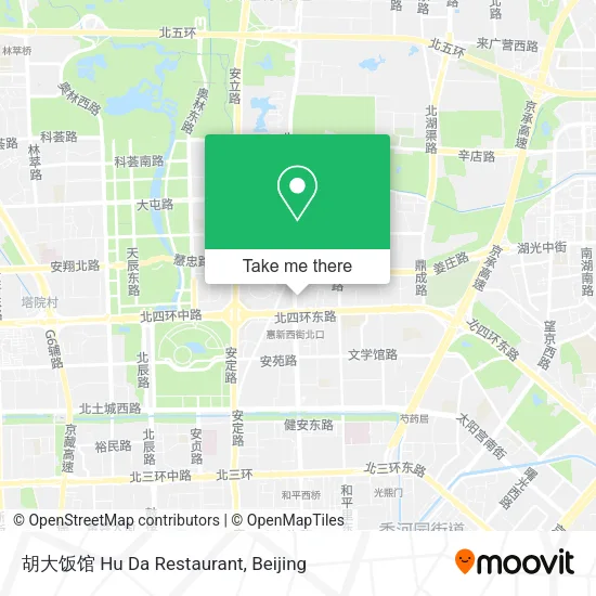 胡大饭馆 Hu Da Restaurant map