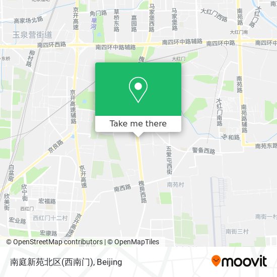 南庭新苑北区(西南门) map