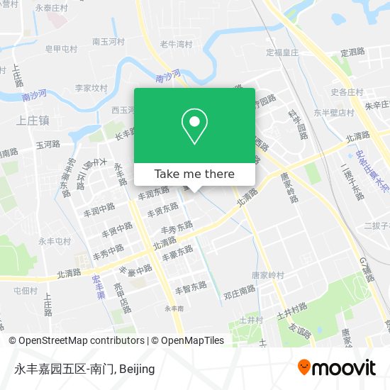 永丰嘉园五区-南门 map