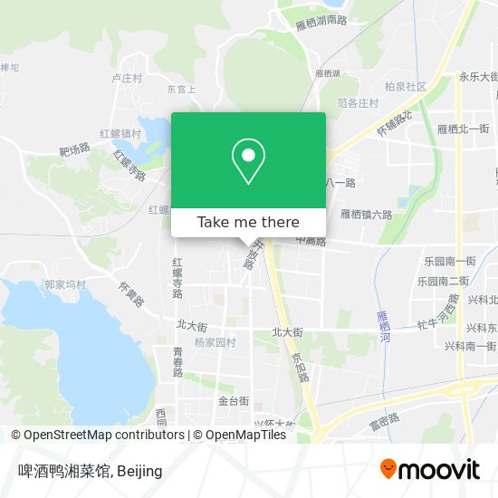 啤酒鸭湘菜馆 map