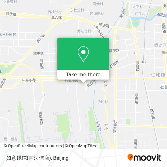 如意馄饨(南法信店) map