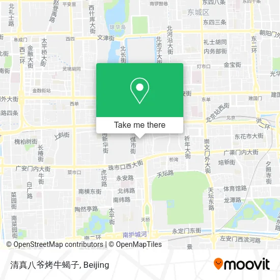 清真八爷烤牛蝎子 map