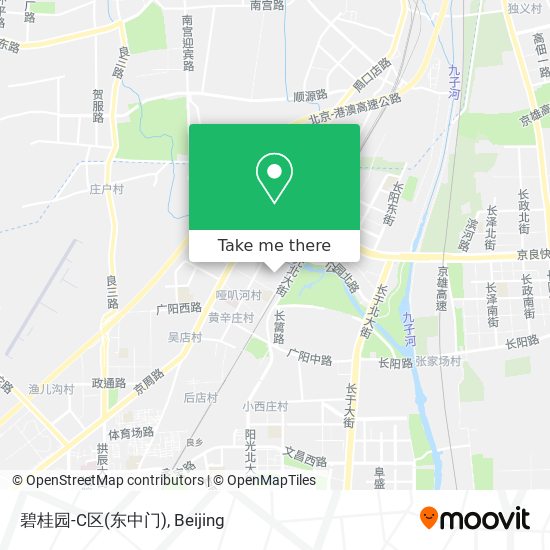 碧桂园-C区(东中门) map