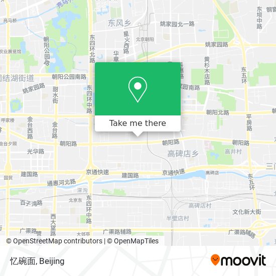忆碗面 map