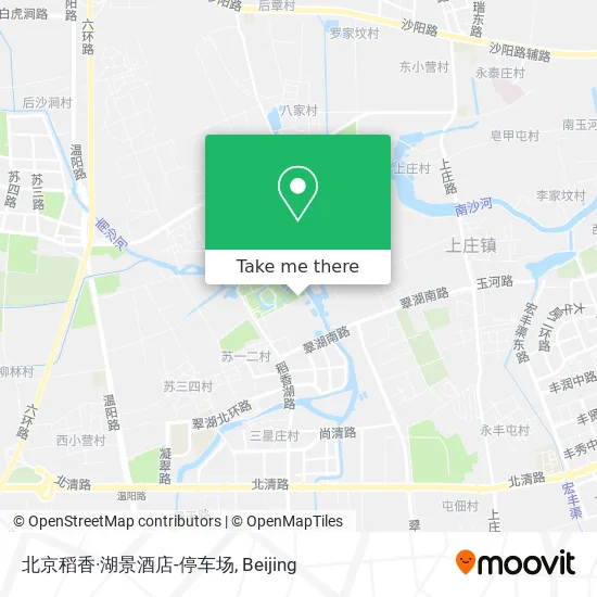 北京稻香·湖景酒店-停车场 map