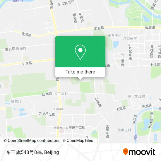 东三旗548号8栋 map