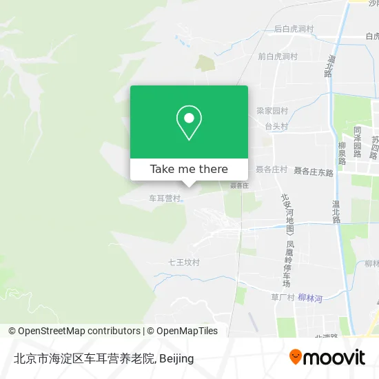 北京市海淀区车耳营养老院 map