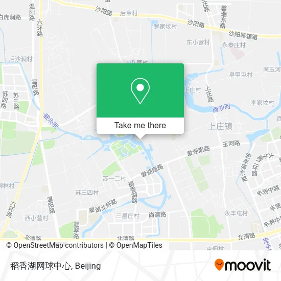 稻香湖网球中心 map