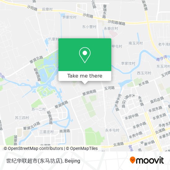 世纪华联超市(东马坊店) map