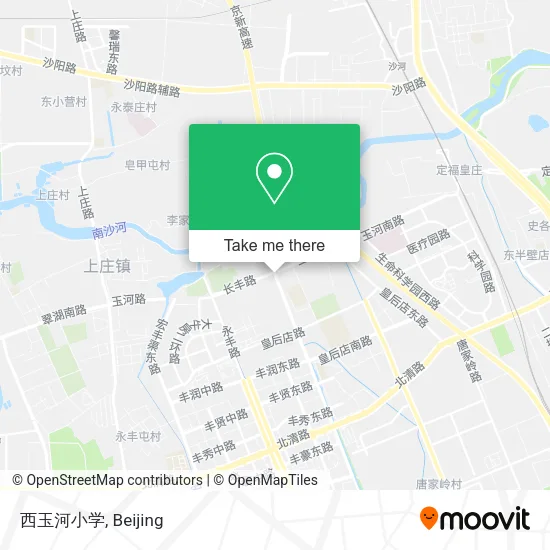 西玉河小学 map