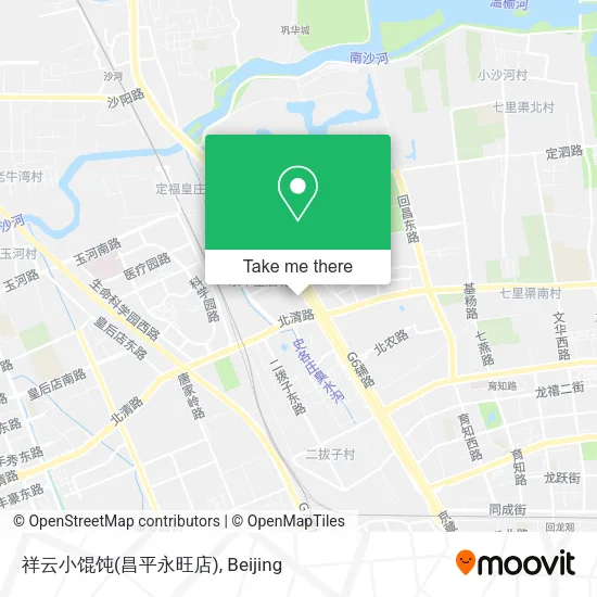 祥云小馄饨(昌平永旺店) map