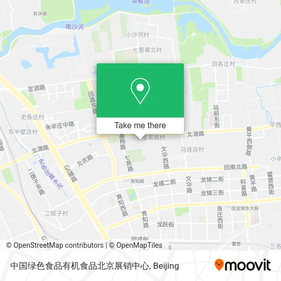 中国绿色食品有机食品北京展销中心 map
