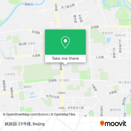 赋丽园-23号楼 map