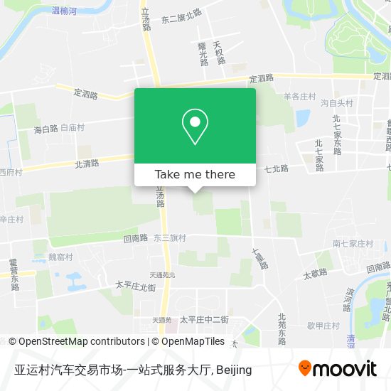 亚运村汽车交易市场-一站式服务大厅 map