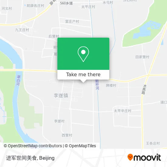 进军世间美食 map