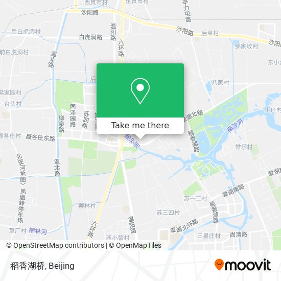 稻香湖桥 map