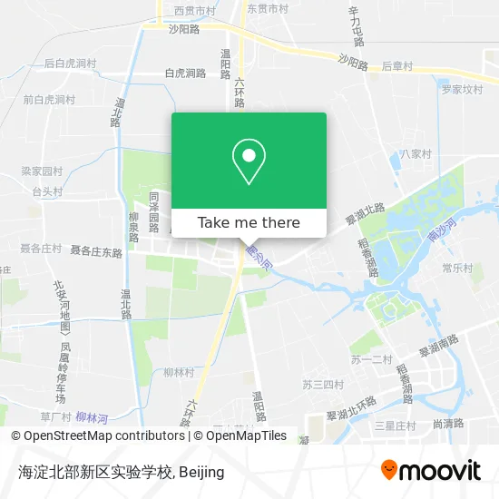 海淀北部新区实验学校 map