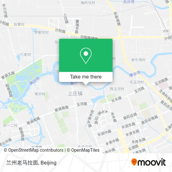 兰州老马拉面 map