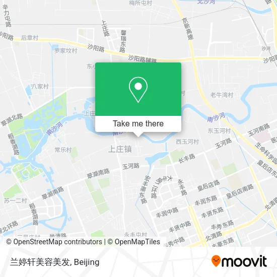 兰婷轩美容美发 map