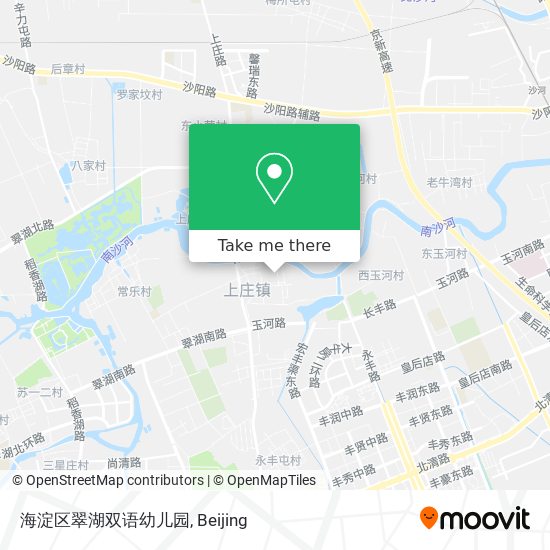 海淀区翠湖双语幼儿园 map