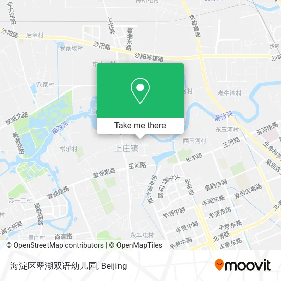 海淀区翠湖双语幼儿园 map