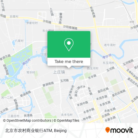 北京市农村商业银行ATM map