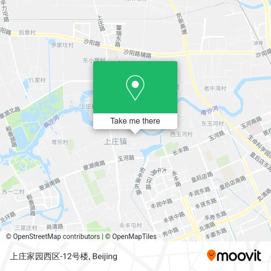 上庄家园西区-12号楼 map