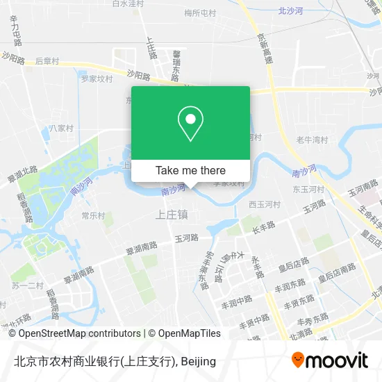北京市农村商业银行(上庄支行) map