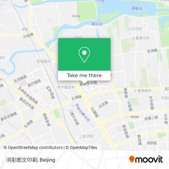 润彩图文印刷 map