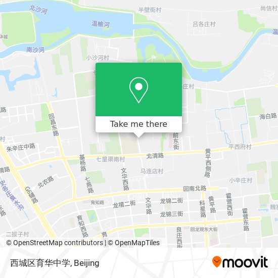 西城区育华中学 map