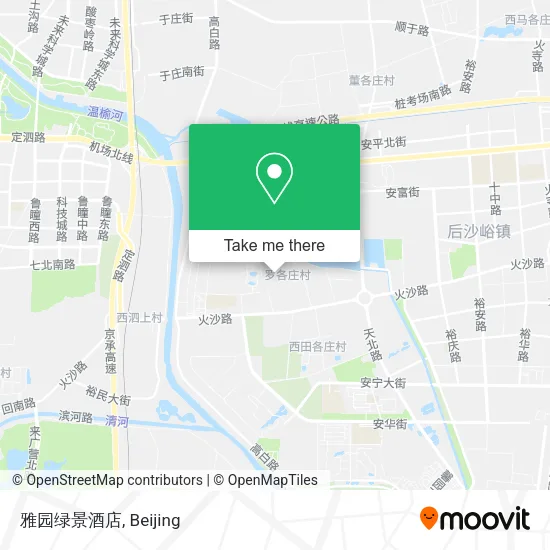雅园绿景酒店 map