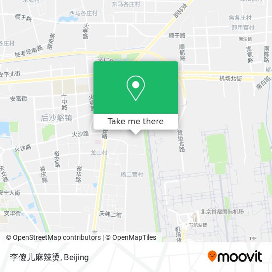 李傻儿麻辣烫 map