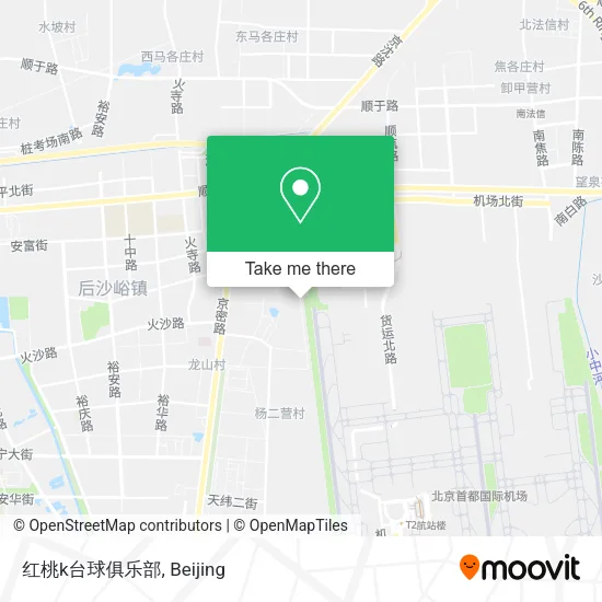 红桃k台球俱乐部 map