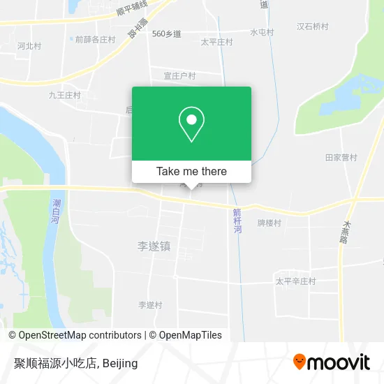 聚顺福源小吃店 map