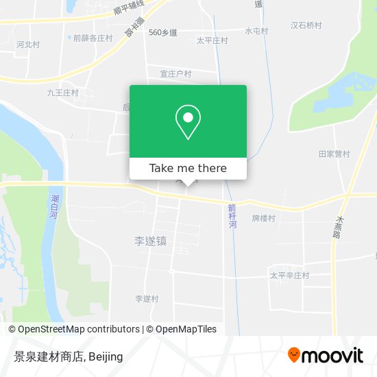 景泉建材商店 map