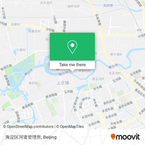 海淀区河道管理所 map