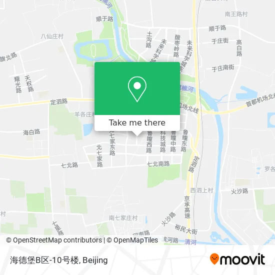 海德堡B区-10号楼 map