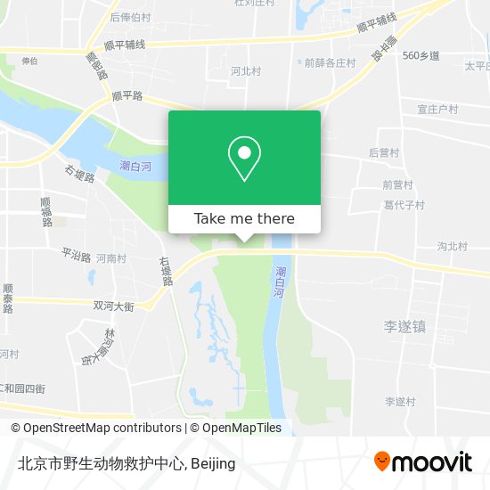 北京市野生动物救护中心 map
