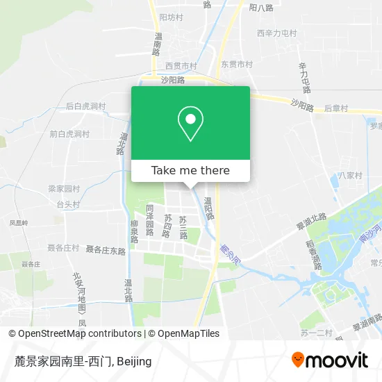 麓景家园南里-西门 map