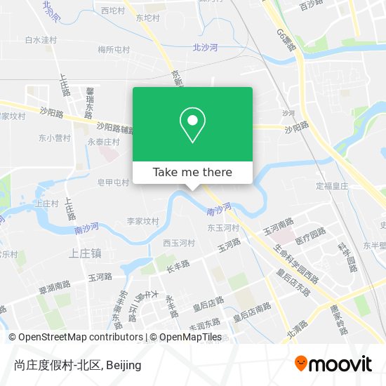 尚庄度假村-北区 map