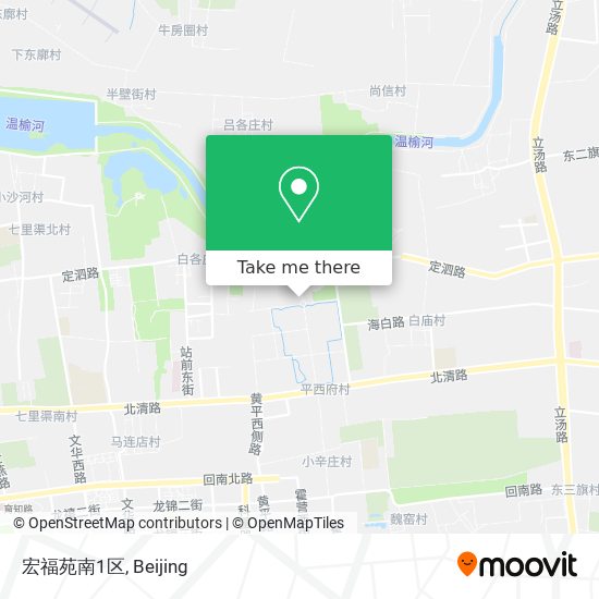 宏福苑南1区 map